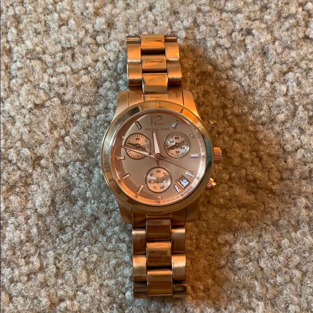 Rose Gold Michael Kors Watch